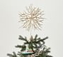 German Glass Glitter Coral Tree Topper