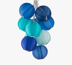 Glow Globe Solar Outdoor Lantern String Lights - 35 ft.