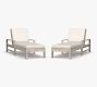 Indio Eucalyptus Outdoor Single Chaise Lounge