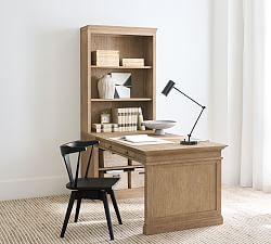 Livingston Peninsula Desk with Bookcase Suite (35&quot;)