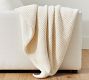 Chenille Waffle Sherpa Back Throw