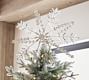 Jewelled Snowflake Handcrafted Christmas Tree Topper