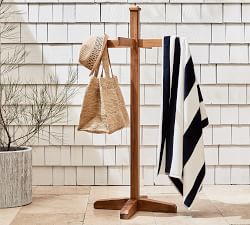 Teak Wood Outdoor Pool Storage Collection