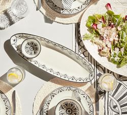 Marrakesh Outdoor Melamine Salad Plates - Set of 4