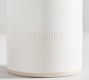 Mason Ceramic Scented Candle - White Spruce
