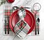 Stewart Plaid Cotton Napkins - Set of 4