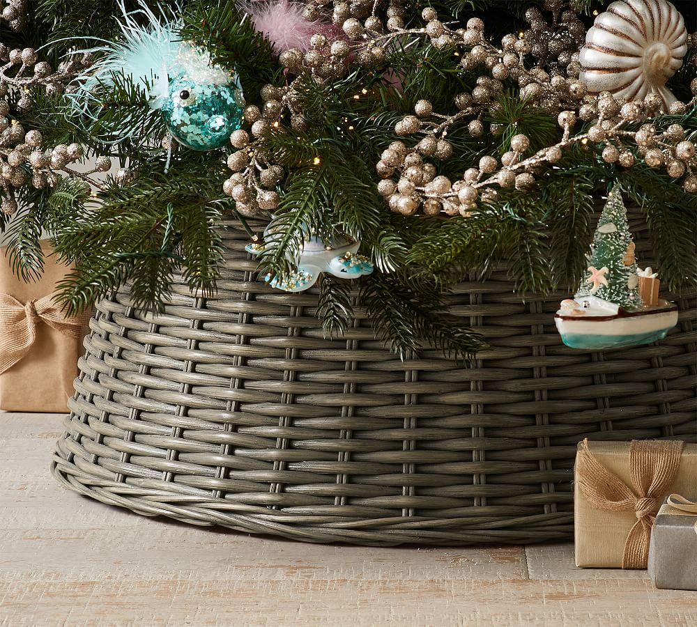 Aubrey Handwoven Tree Collar - Gray