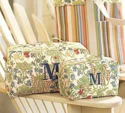 Sonoma Floral Cosmetic Bags, Set of 2