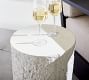 Bolinas Concrete Round Outdoor Side Table (13&quot;)