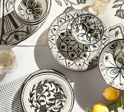 Marrakesh Outdoor Melamine Salad Plates - Set of 4