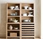 Modern Farmhouse Shelf with Wine Storage (68&quot;)