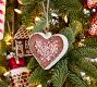 Gingerbread Heart Cookie Ornament