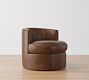 Balboa Leather Swivel Glider