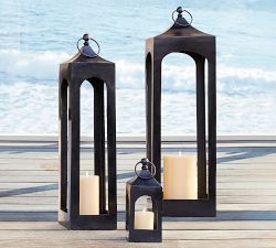 Caleb Handcrafted Metal Outdoor Lantern