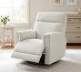 Dream Square Arm Deluxe Power Swivel Recliner with Massage &amp; Heat