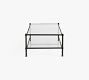 Everson Rectangular Glass Coffee Table (52&quot;)