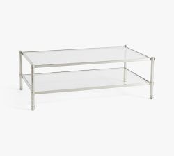 Everson Rectangular Glass Coffee Table (52&quot;)