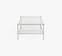 Everson Rectangular Glass Coffee Table (52&quot;)