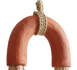 Terra Cotta Broom Wall Art
