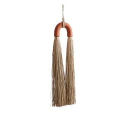 Terra Cotta Broom Wall Art
