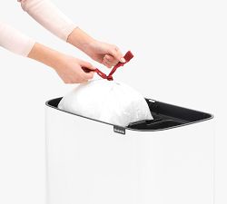 Brabantia Bo Elevated Touch Top Trash and Recycling Cans