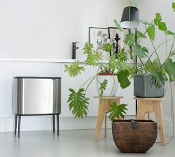 Brabantia Bo Elevated Touch Top Trash and Recycling Cans