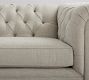 Chesterfield Roll Arm Sofa (67&quot;&ndash;98&quot;)