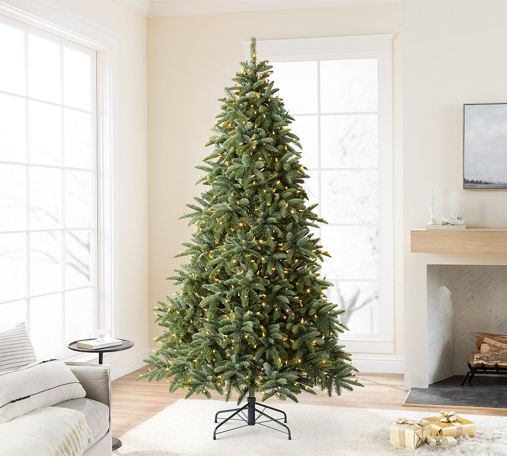 Open Box: Tree Classics by Balsam Hill Deluxe Noble Fir Faux Christmas Tree