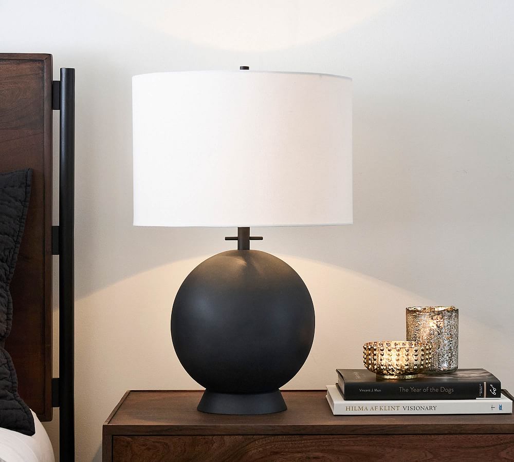 Caufield Metal Ball USB Table Lamp (15&quot;)