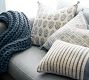 Jacquard Cotton Tassel Pillow