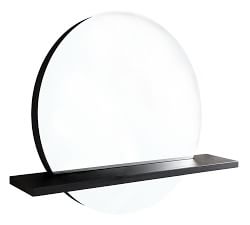 Rilen Round Mirror &amp; Shelf