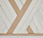 Aleksandra Zee Inlaid Wood - White &amp; Camel