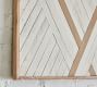 Aleksandra Zee Inlaid Wood - White &amp; Camel