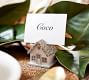 Light Up Glitter Home Place Card Holders - Set of 4