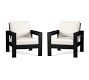 Malibu Metal Outdoor Lounge Chair
