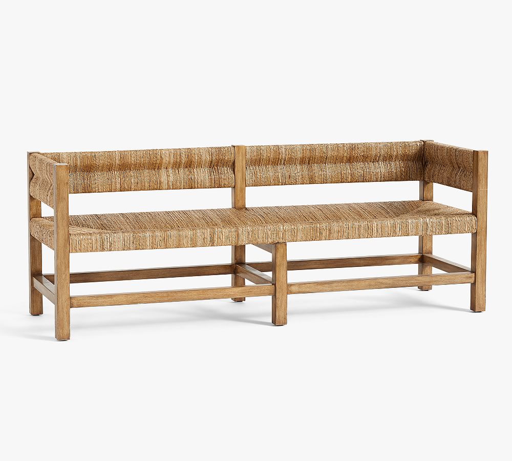 Malibu Woven Bench (64") - Stylish & Durable Seating