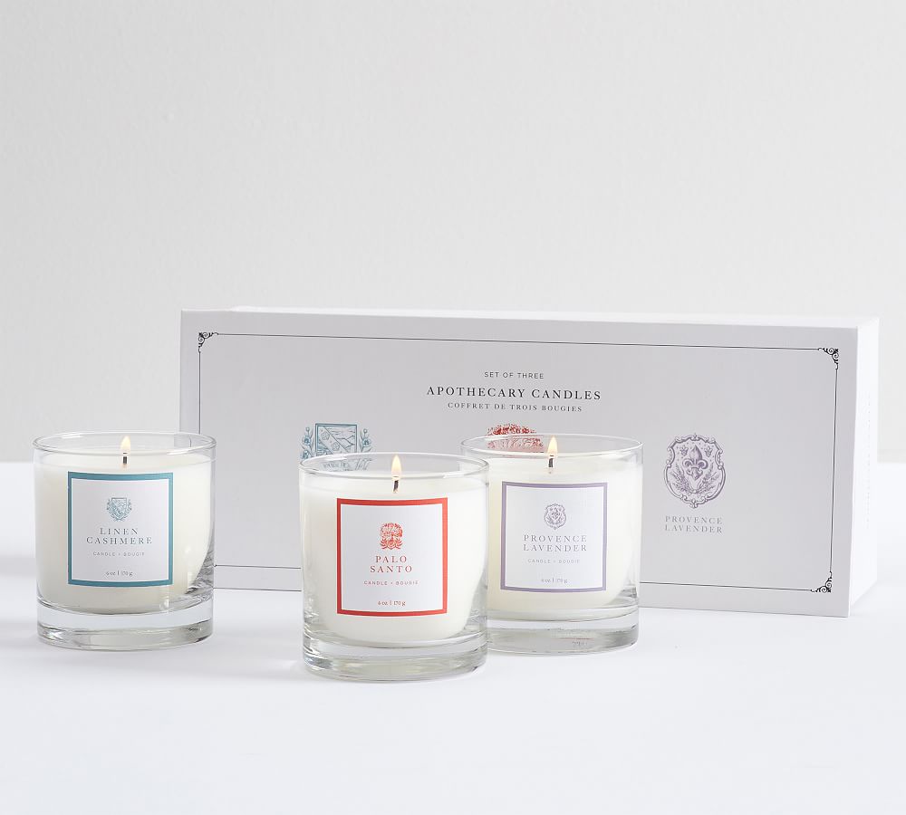 Apothecary Mini Scented Candle Gift Set