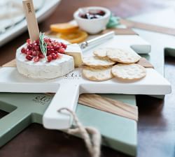 Holiday Tree Shaped Reclaimed Wood Cheese Boards