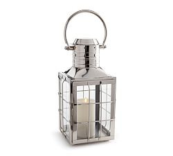 Maritime Stainless Steel Outdoor Lantern Candleholders
