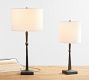 Porter Metal USB Table Lamp (16&quot;-21&quot;)