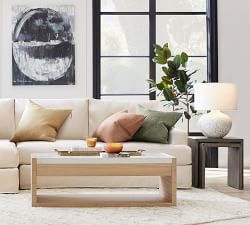Byron Rectangular Waterfall Nesting End Table (18&quot;)