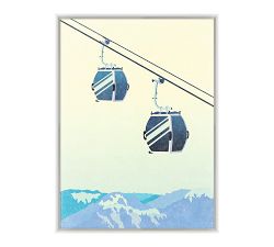 Les Alpes Poster Framed Print
