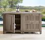 Abbott Outdoor Kitchen Acacia Two-Drawer &amp; Single-Door Cabinet