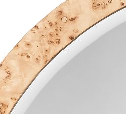Adalynn Burlwood Round Mirror