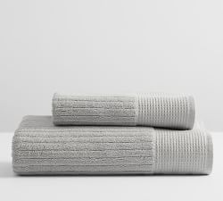 Aerospin&#8482; Ribbed Organic Cotton Towel