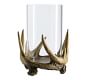 Antler Hurricane Candleholder