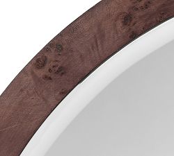 Adalynn Burlwood Round Mirror