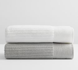 Aerospin&#8482; Ribbed Organic Cotton Towel