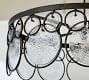 Easton Outdoor Recycled Glass Round Chandelier (40&quot;)