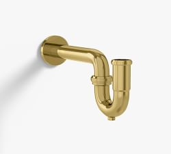 Traditional Sink Drain 1-1/2&quot; &amp; 1-1/4&rdquo; P-Trap